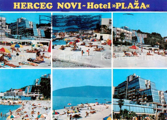 HERCEG NOVI Hercegnovi Montenegro Hotel Plaza Strandpartien