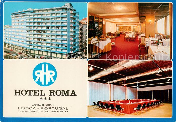 Lisboa Hotel Roma Restaurant Konferenzraum