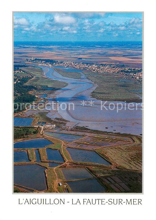 L Aiguillon-sur-Mer Embouchure du Lay Vue aerienne