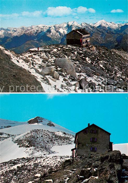 Schwarzensteinhuette 2922m Zillertal Tir Panorama