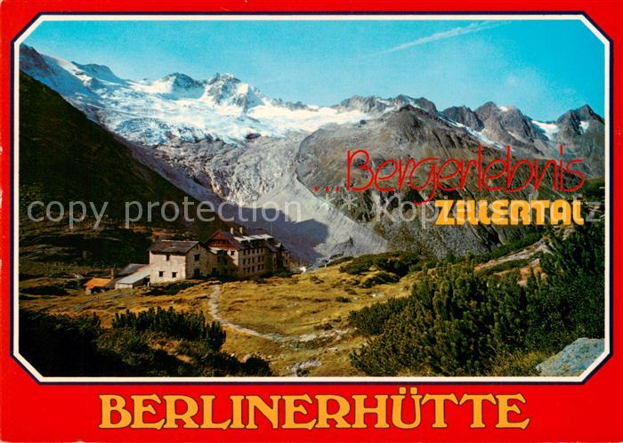 Zillertal Tirol AT Berliner Hütte mit Schönbichler Horn Gr