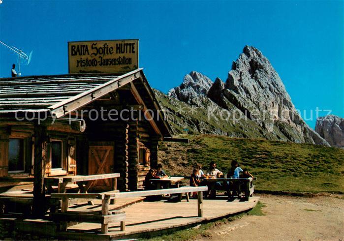 Groeden Suedtirol IT Sofie Huette mit Geisler Spitzen