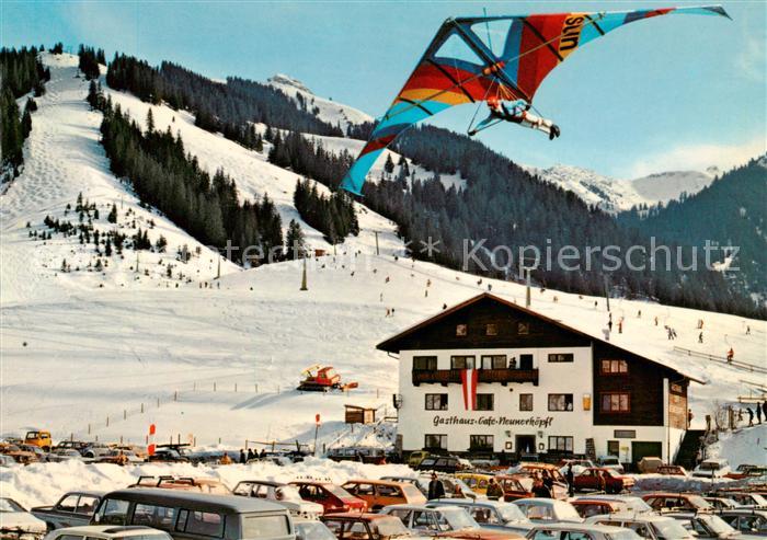 Tannheim Tirol AT Gasthaus Cafe Neunerkoepfle Drachenflieger
