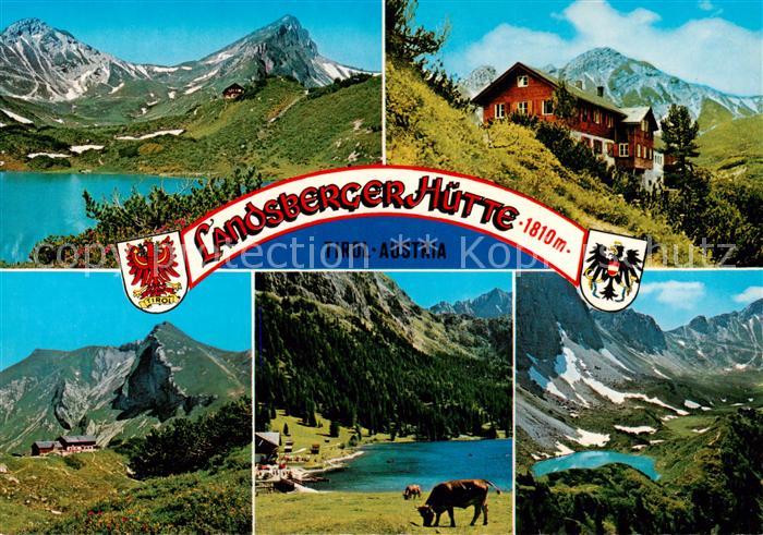 Landsbergerhuette 1800m Tirol AT Panorama Teilansichten