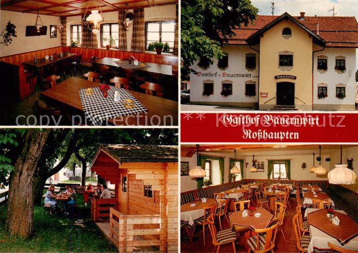 Rosshaupten Forggensee Gasthof Bauernwirt Gaststuben Garten