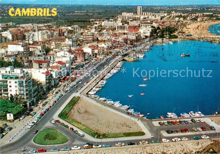 Cambrils Costa Dorada ES Fliegeraufnahme