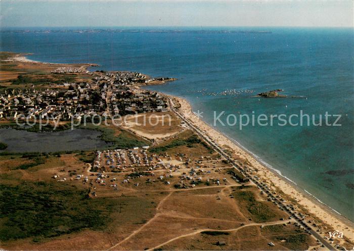 Guidel 56 Morbihan Da Guidel a Lorient par la route cotiere La grande plage de F
