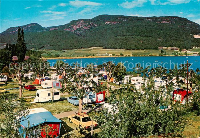 Kalterer See Suedtirol Camping Gretl am See