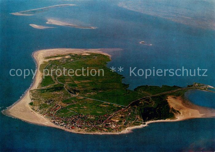 Borkum Nordseeheilbad Fliegeraufnahme