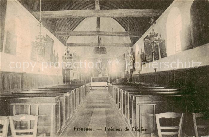 Freneuse 76 Seine-Maritime Intérieur de l Eglise