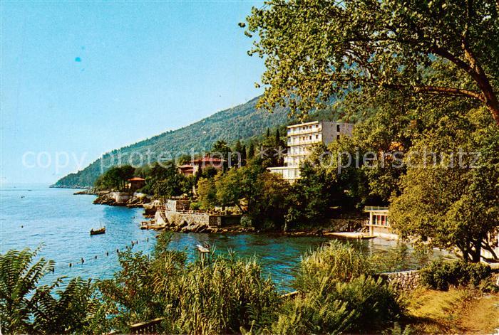 Lovran Lovrana Croatia Hotel Splendid Kuestenpanorama