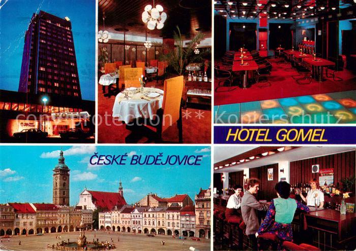 Ceske Budejovice Budweis CZ Hotel Gomel Restaurant Bar Stadtplatz