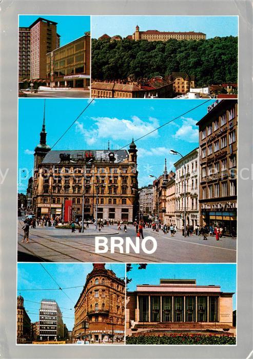 Brno Bruenn CZ Stadtmotive Innenstadt Schloss