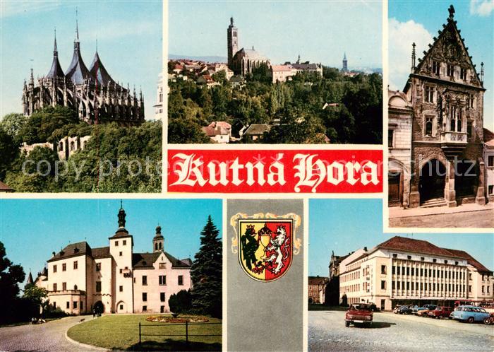 Kutna Hora Gotische Kirche St. Barbara Stadtpanorama Steinhaus Welchser Hof Hote