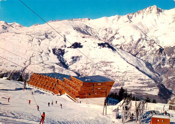 Les Arcs 73 Savoie Berghotel La Cachette Wintersportplatz Sommet du Roignais et
