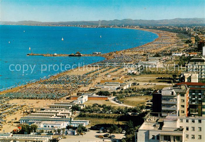 Milano Marittima Kuestenpanorama Strand