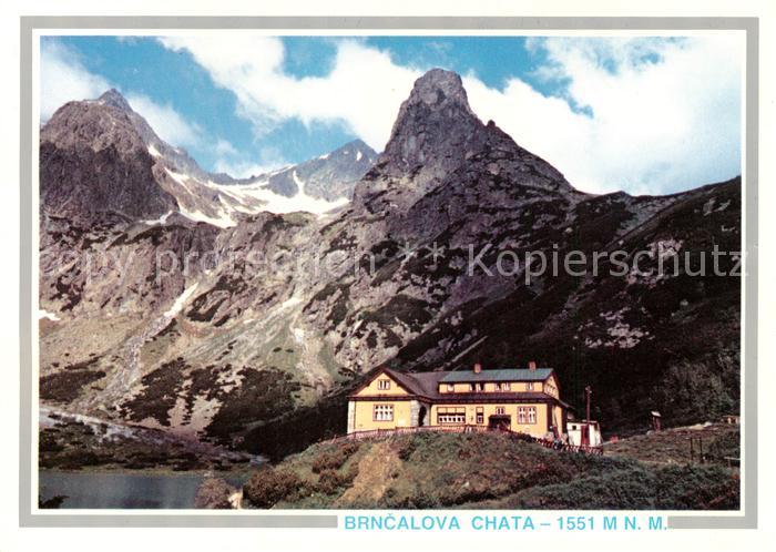 Hohe Tatra Brncalova Chata Berghaus
