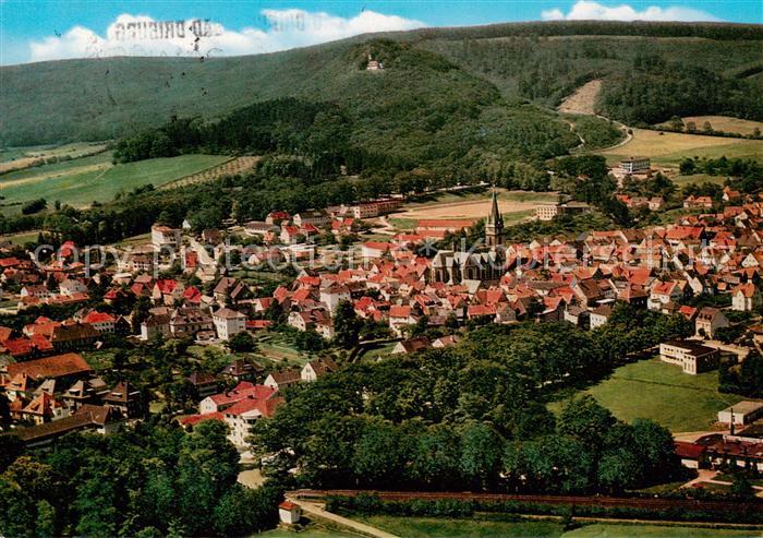 Bad Driburg Ortsansicht mit Kirche