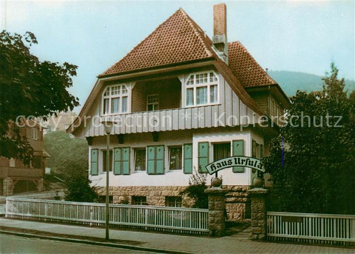 Bad Harzburg Gaestehaus Pension Haus Ursula