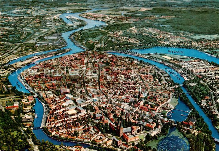 LueBECK  CITY Fliegeraufnahme