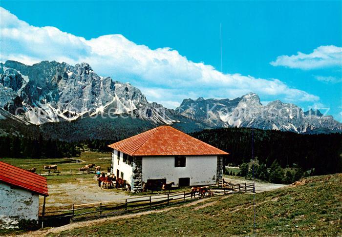 Sesto Sexten Suedtirol IT Rifugio Alpe di Nemes Gruppo Tre Scarperi Gruppo Undic