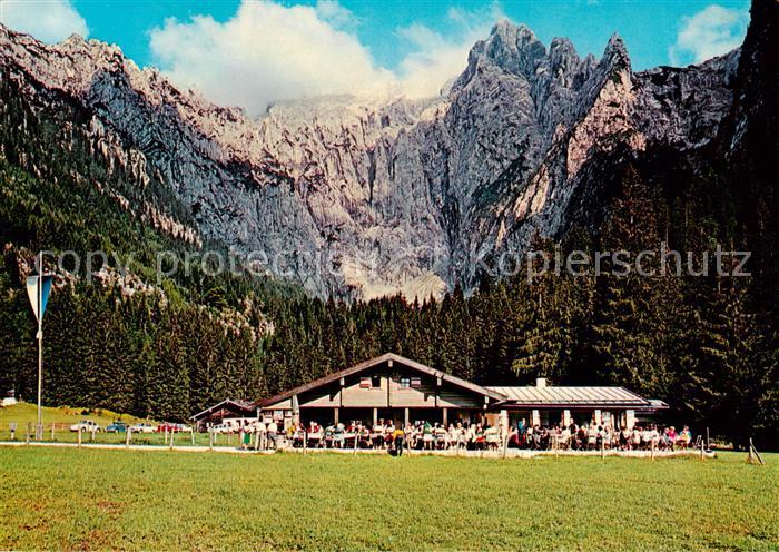BERCHTESGADEN Bayern Berggasthof Cafe Scharitzkehlalm Hoher Goell Kehlstein Alpe