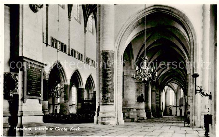 Haarlem NL Interieur Grote Kerk
