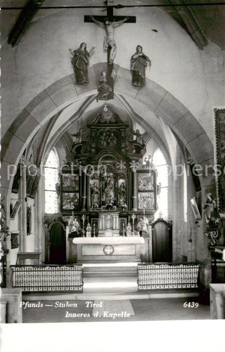 Stuben Pfunds Inneres der Kapelle