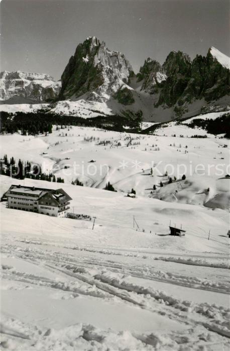 Alpe di Siusi Seiseralm Trentino IT Albergo Mezdi Gruppo del Sassolungo