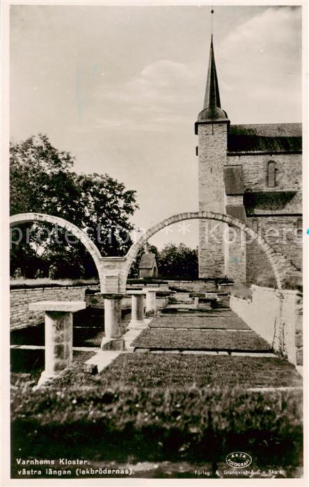Varnhems Kloster Varnhem Sweden vstra laengen