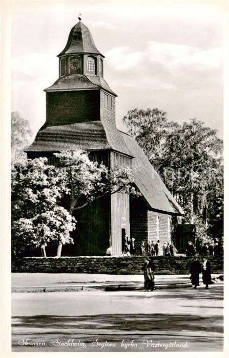 Skansen Stockholm Sweden Seglora kyrka Vaestergoetland