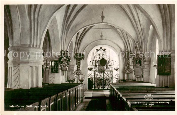 Skoeldinge Sweden Kyrka Interioer