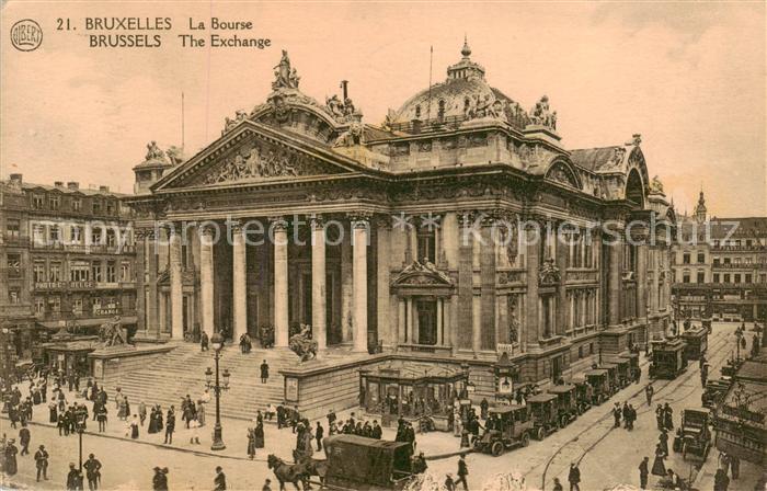 Bruxelles Bruessel La Bourse