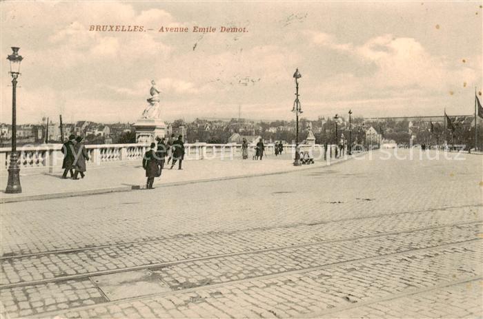 Bruxelles Bruessel Avenue Emile Demot