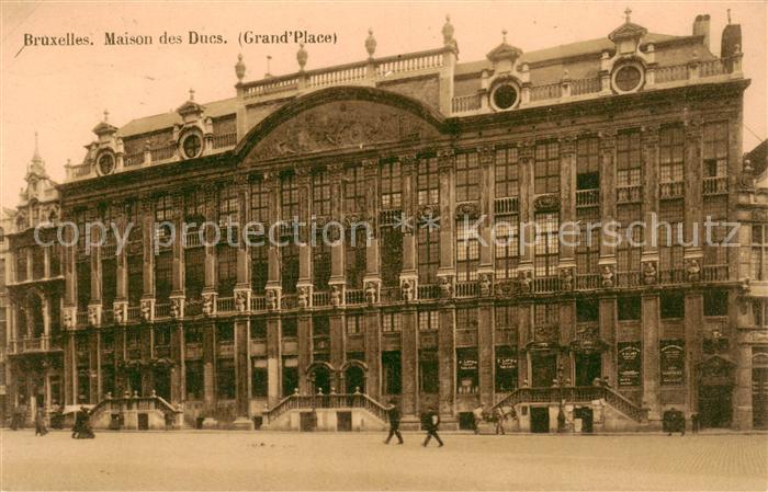 Bruxelles Bruessel Maison des Ducs Grand Place