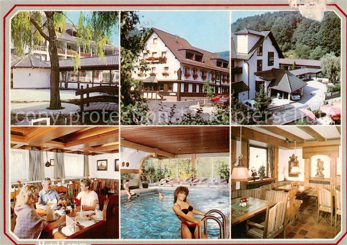 Heimbuchenthal Hotel Lamm Gastraeume Hallenbad