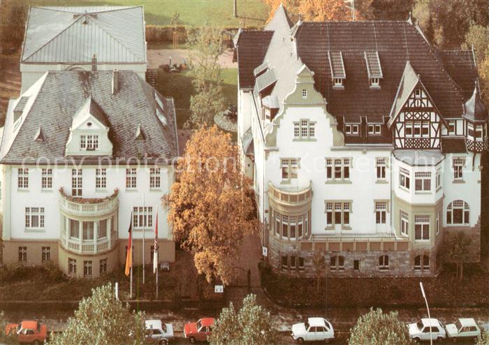 Bonn Rhein Landesvertretung Hessen Fliegeraufnahme