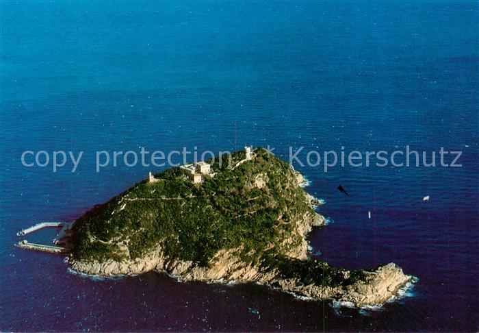 Isola Gallinara IT Fliegeraufnahme