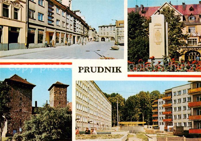 Prudnik Neustadt OS PL Rynek Pomnik Wdziecznosci Baszty murow miejskich Osiedle