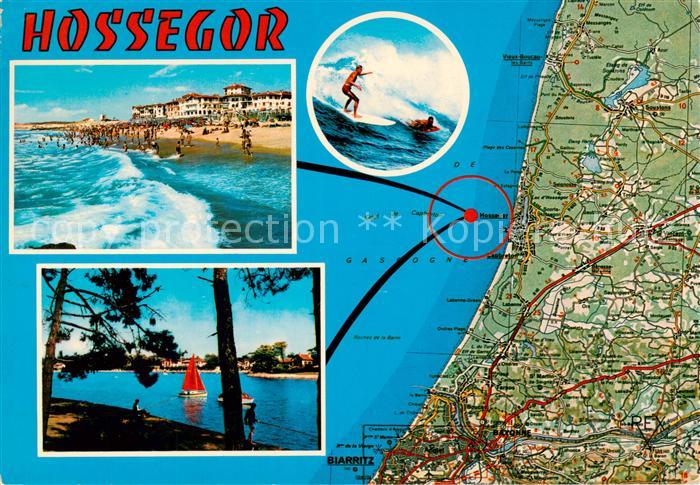 Hossegor Soorts Landes La plage et le Lac Details