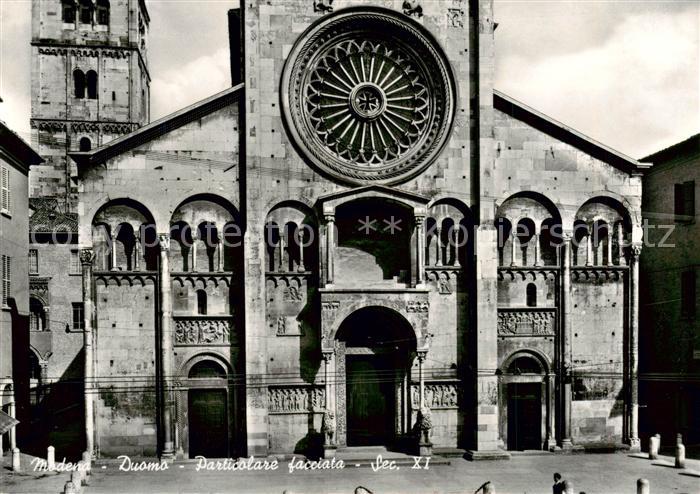 Modena Duomo Particolare facciata