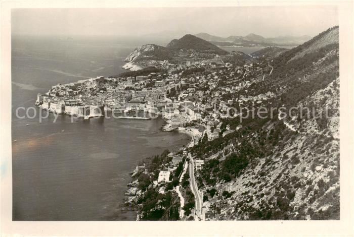 Dubrovnik Ragusa Fliegeraufnahme
