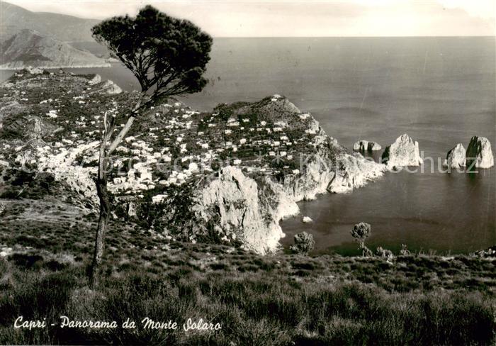 Capri Italia Panorama da Monte Solaro