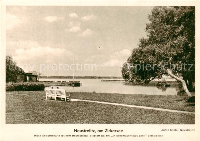 Neustrelitz Mecklenburg-Vorpommern Am Zirkersee