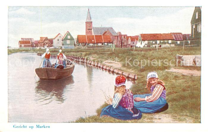 Marken Gezicht op Marken