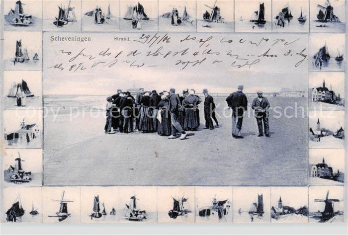 Scheveningen NL Strandpartie