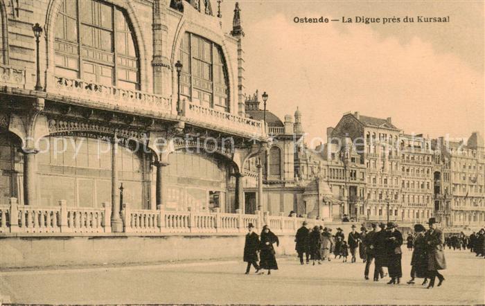 Ostende Oostende La Digue pres du Kursaal
