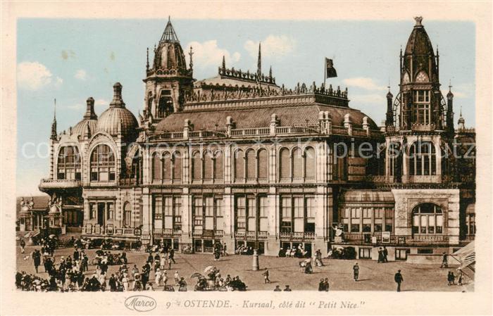 Ostende Oostende Kursaal cote dit Petit Nice