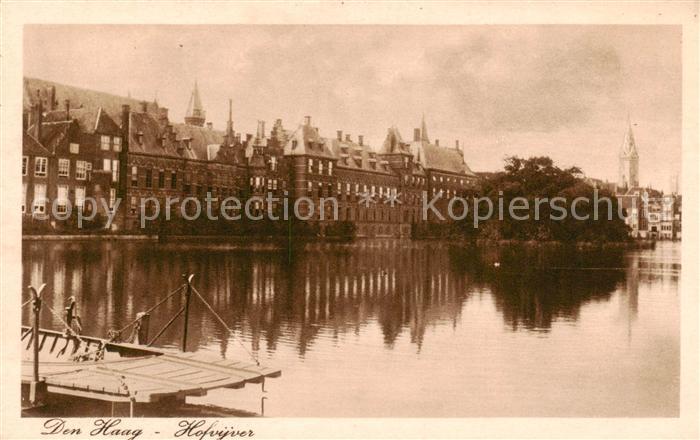 Den Haag La Haye NL Hofvijver