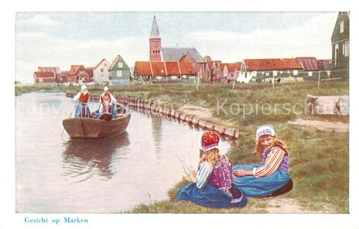 Marken Gezicht op Marken